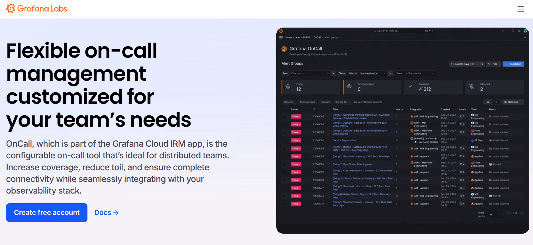 Grafana Cloud IRM
