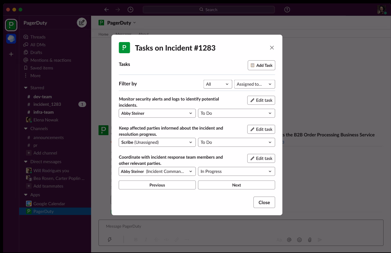 pagerduty incident management