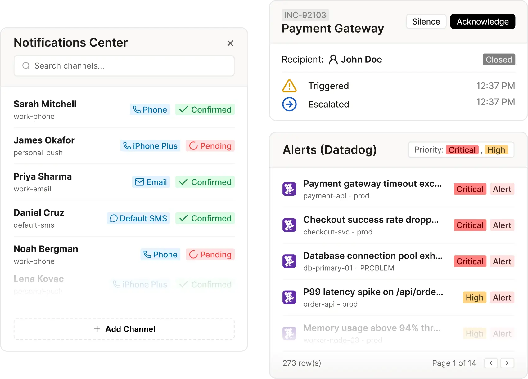 An on-call UX built for absolute simplicity