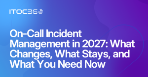 AI-assisted first response workflow diagram for on-call engineering teams in 2027
