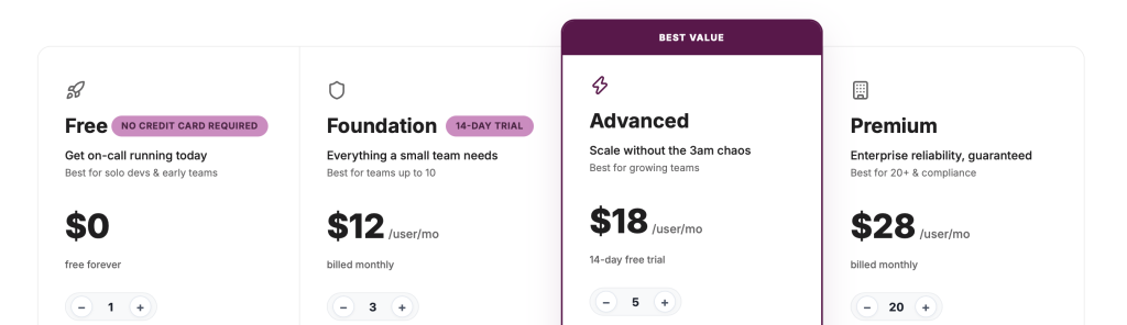 PagerDuty Pricing in 2026: Is It Worth the Cost? 4 Screenshot 2026 08 26 at 16.04.50